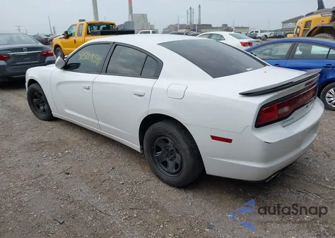 2013 Dodge Charger Police из США, поврежденный, VIN 2C3CDXAT8DH538423